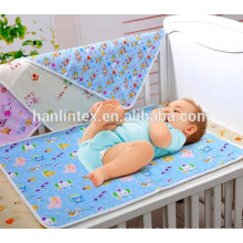 Alibaba Bestseller schöne Lackdruck Flanell Stoff für Baby Decke